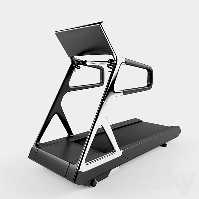 TechnoGYM_personal_run 3DS Max Model - thumbnail 2