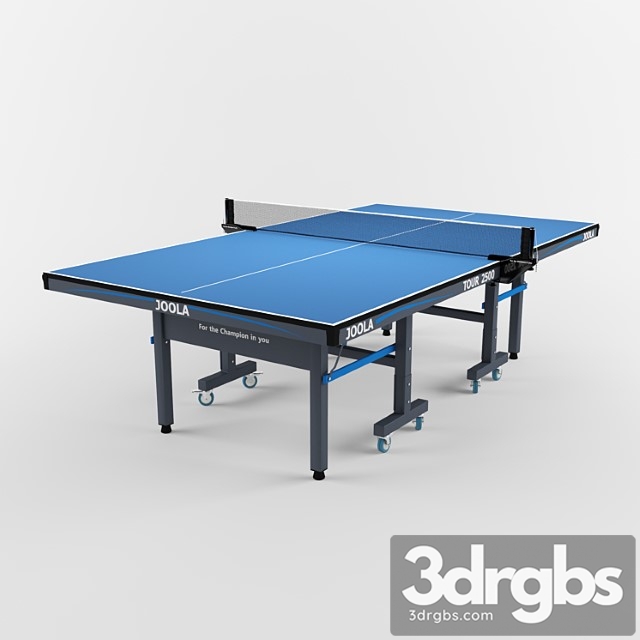 Tennis table ping pong 3dsmax Download - thumbnail 1