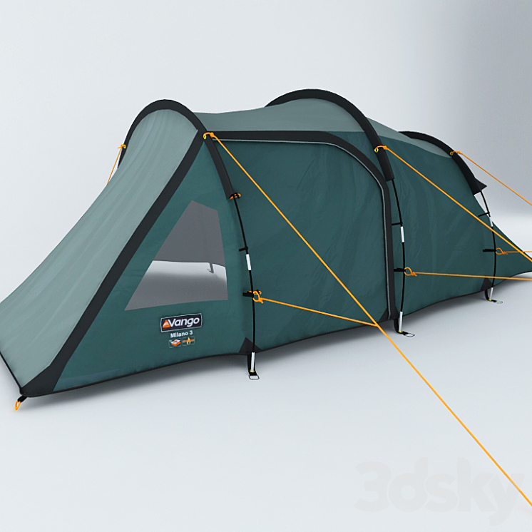 tent Vango Milano 3DS Max - thumbnail 1