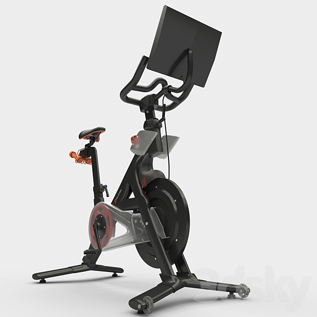 The Peloton Bike 3DS Max Model - thumbnail 2