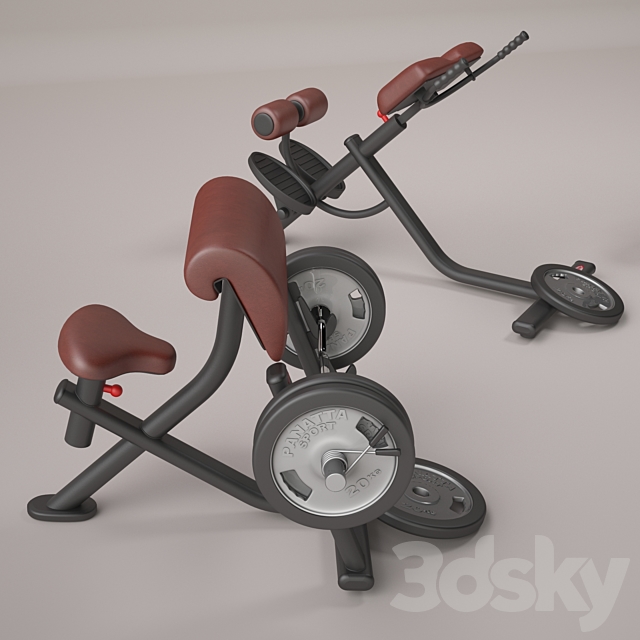 Trainers Panatta 3DS Max Model - thumbnail 2