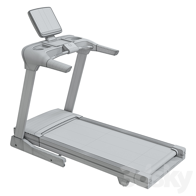 Treadmill FitLogic 3DS Max Model - thumbnail 4