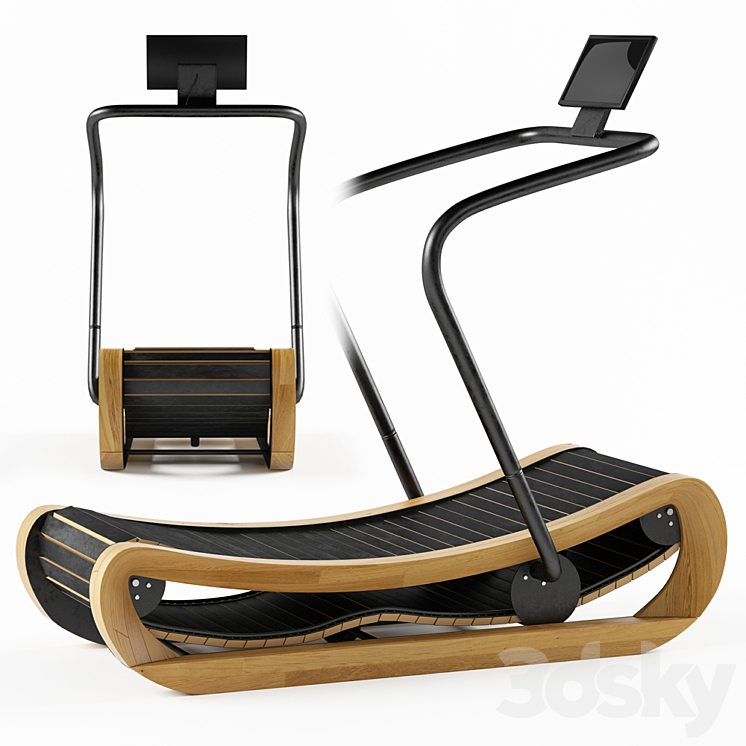 Treadmill nohrd 3DS Max - thumbnail 1