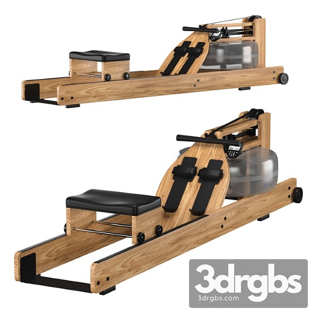 Waterrower Rowing Machine 3dsmax Download - thumbnail 1