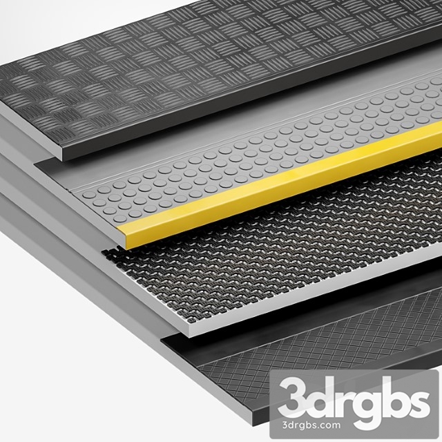 Anti-slip stair mats 3dsmax Download - thumbnail 1