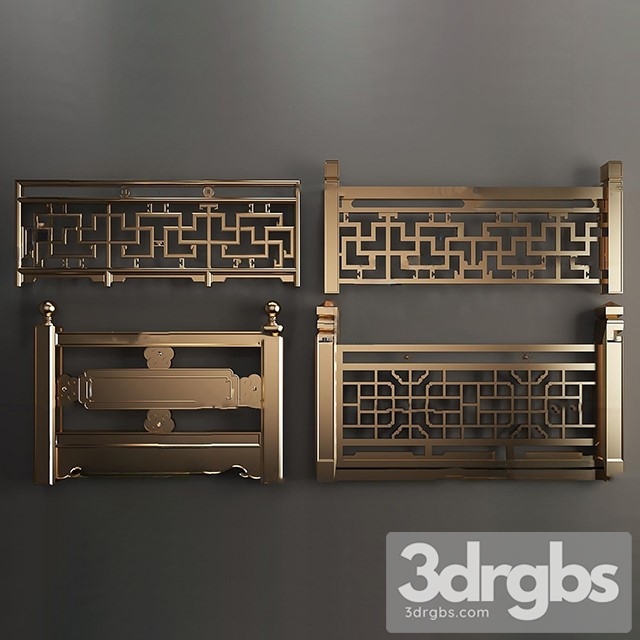 China Stair 13 3dsmax Download - thumbnail 1