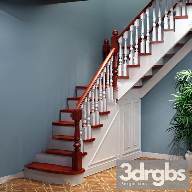 China Stair 20 3dsmax Download - thumbnail 1