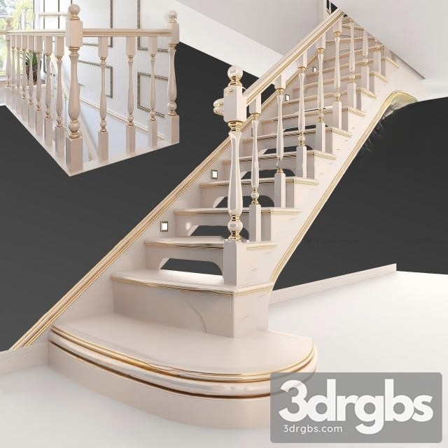 China Stair 25 3dsmax Download - thumbnail 1