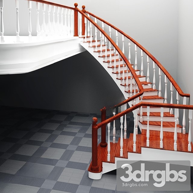 China Stair 27 3dsmax Download - thumbnail 1