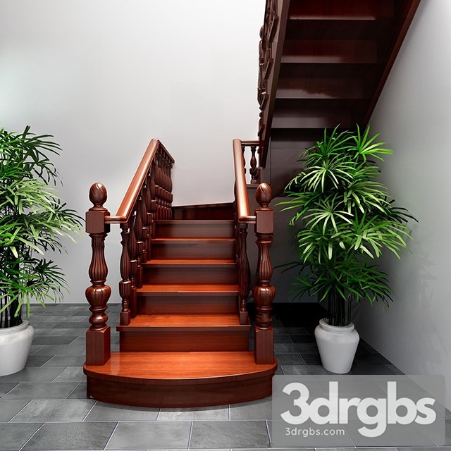 China Stair 28 3dsmax Download - thumbnail 1