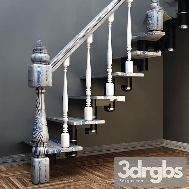 China Stair 34 3dsmax Download - thumbnail 1