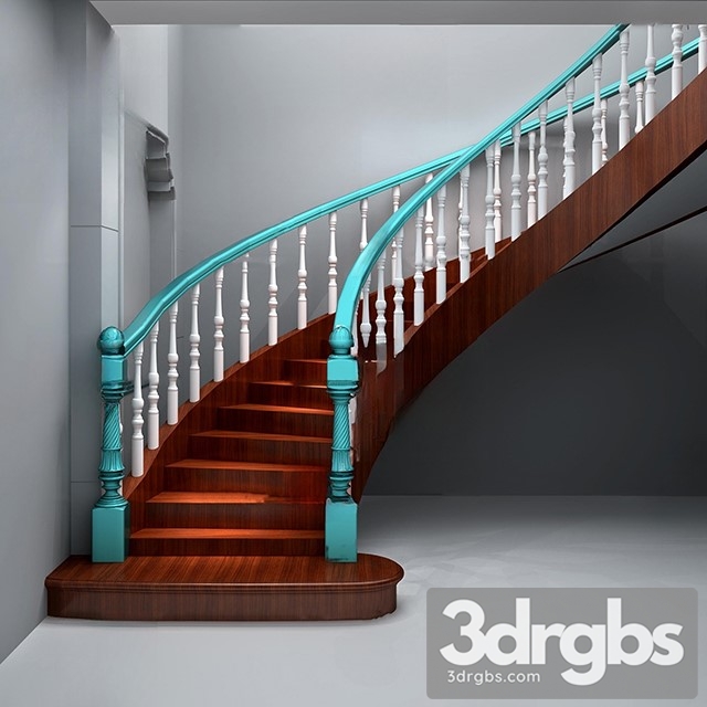 China Stair 36 3dsmax Download - thumbnail 1