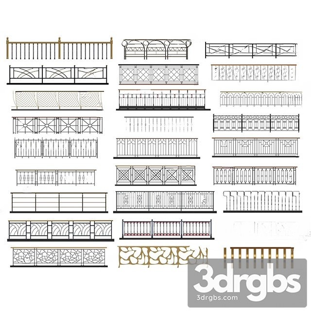 China Stair 40 3dsmax Download - thumbnail 1