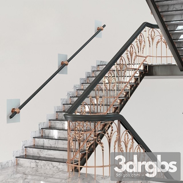 China Stair 42 3dsmax Download - thumbnail 1