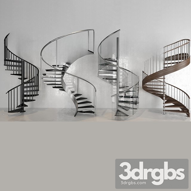 China Stair 50 3dsmax Download - thumbnail 1