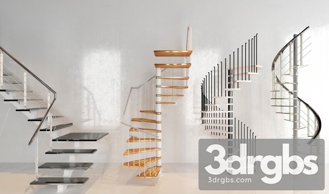 China Stair 51 3dsmax Download - thumbnail 1