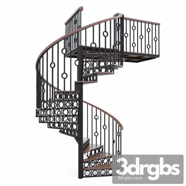 China Stair 56 3dsmax Download - thumbnail 1