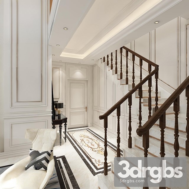 China Stair 6 3dsmax Download - thumbnail 1