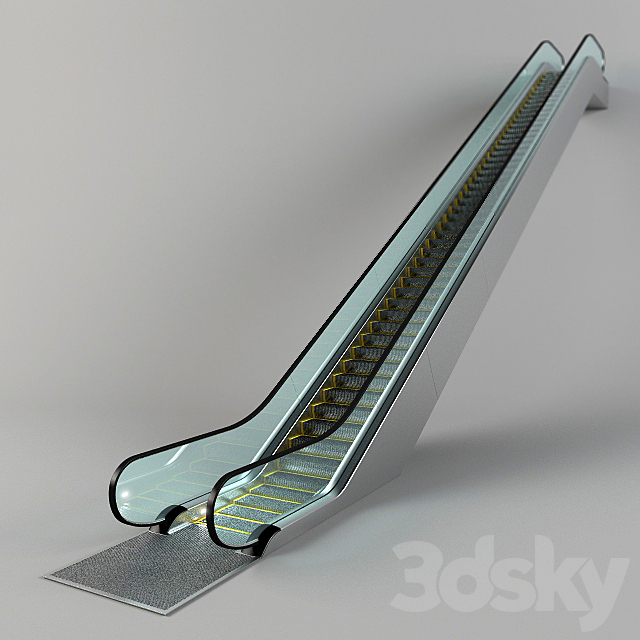 Escalator 3ds Max - thumbnail 1