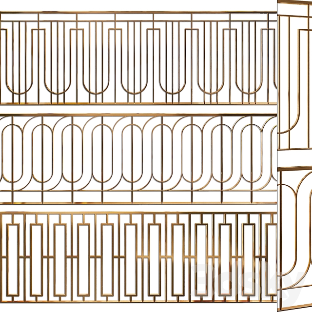 Fence set 03 3DSMax File - thumbnail 1