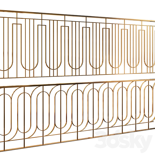 Fence set 03 3DSMax File - thumbnail 2