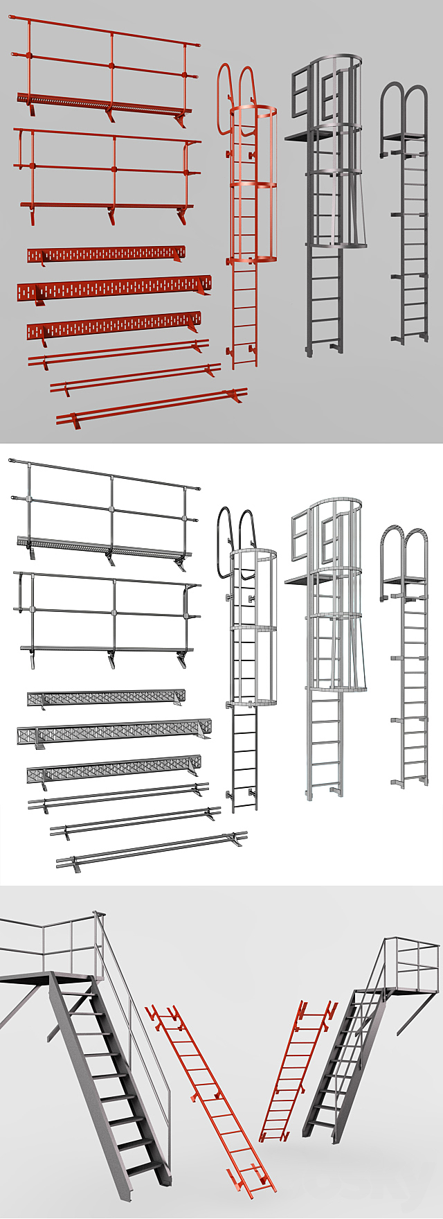 Fire Safety Elements _ Fire Safety Elements 3DSMax File - thumbnail 4