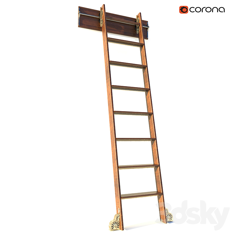 Ladder 3DS Max Model - thumbnail 2