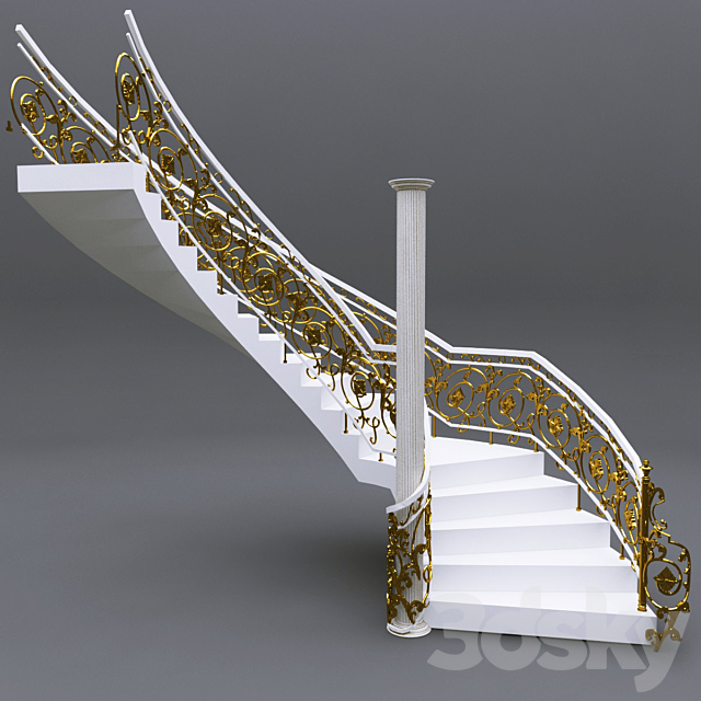 ladder 3DS Max Model - thumbnail 1