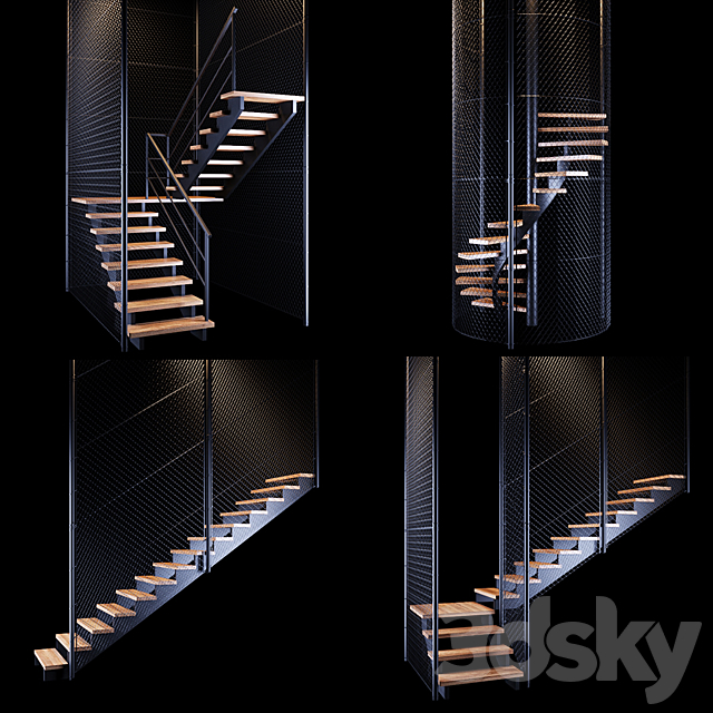 Ladder Loft 3DSMax File - thumbnail 1