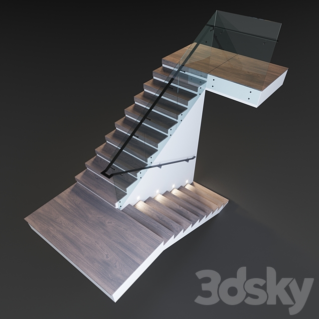 Ladder minimalism 3DSMax File - thumbnail 2