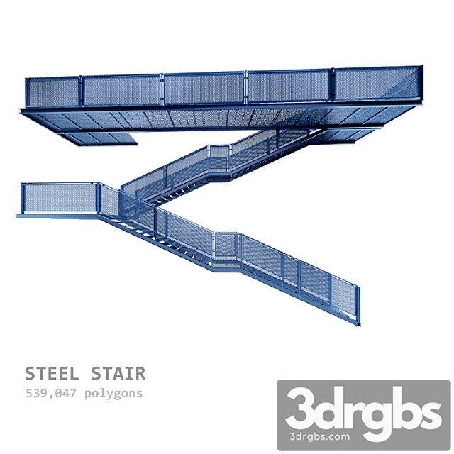 Metal staircase - thumbnail 1