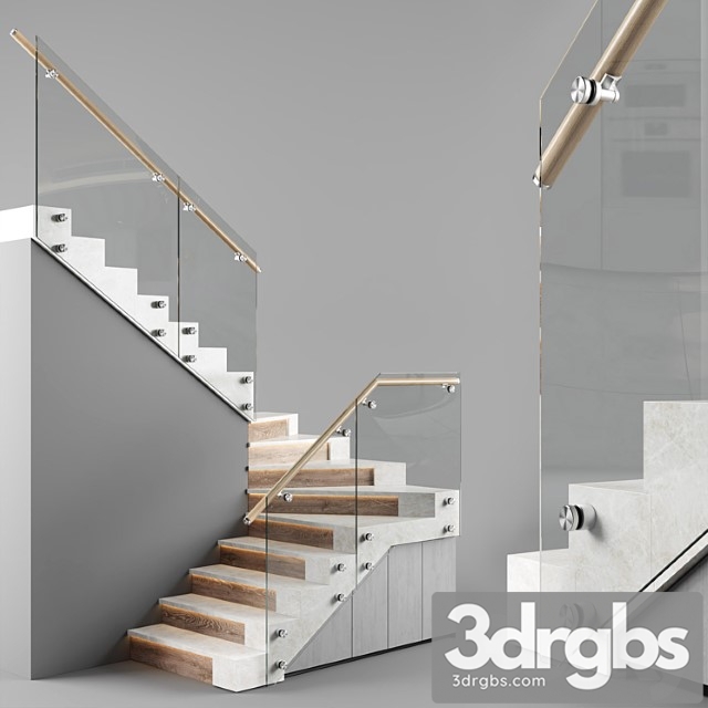 Modern interior stair - thumbnail 1