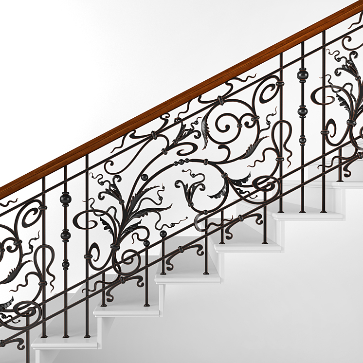 Railings 3322 3DS Max - thumbnail 1