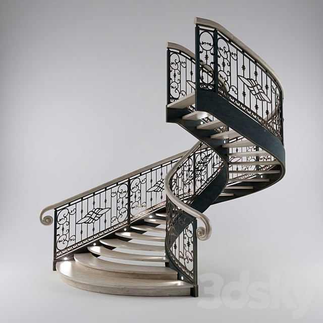 Stair 3ds Max - thumbnail 1