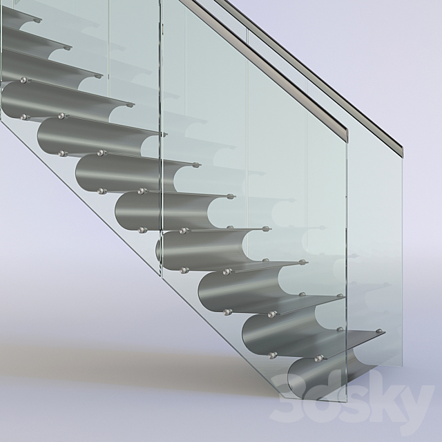 Stair concept 3DSMax File - thumbnail 1