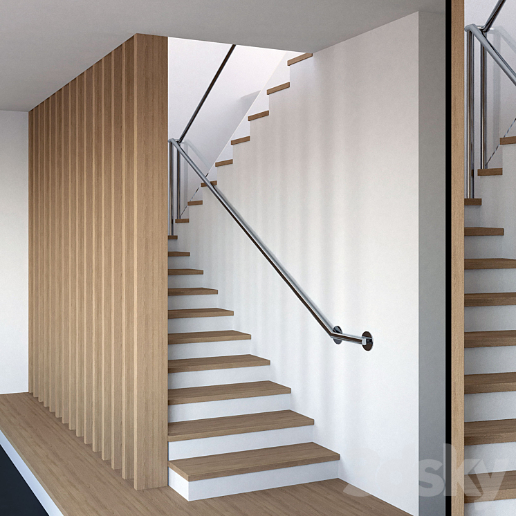 Staircase 001 3DS Max - thumbnail 2