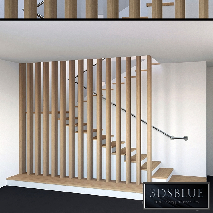 Staircase 001 3DS Max - thumbnail 3