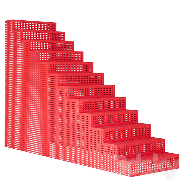 Staircase 022 3ds Max - thumbnail 2