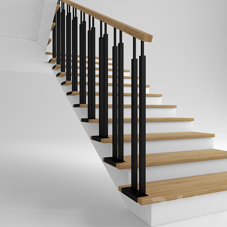 Staircase 3DS Max - thumbnail 2