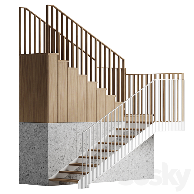 Staircase – Cologne 3ds Max - thumbnail 1