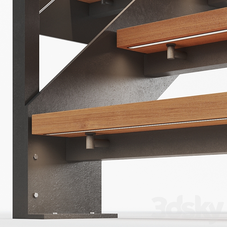 Staircase Loft 3DS Max - thumbnail 2