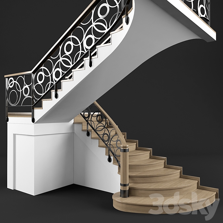 Stairs 05 3DS Max - thumbnail 1