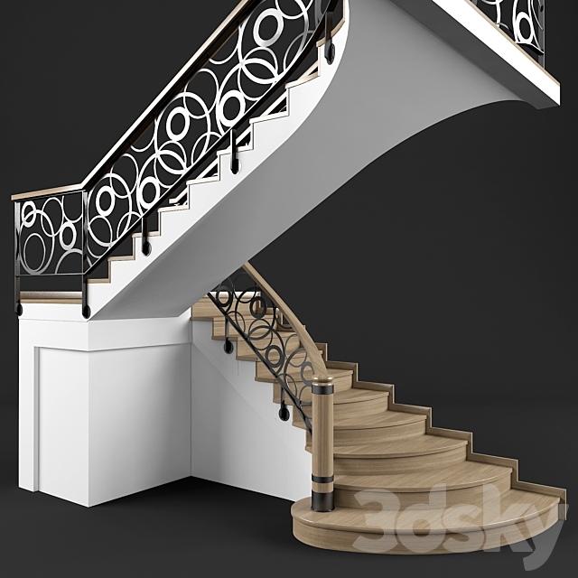 Stairs 05 3DSMax File - thumbnail 1