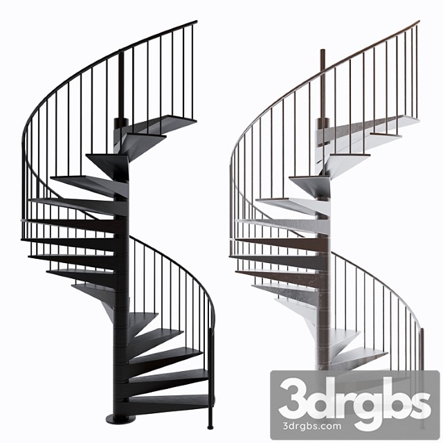 Stairs 2 3dsmax Download - thumbnail 1