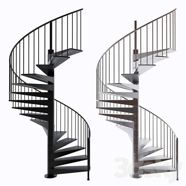 Stairs 2 3DSMax File - thumbnail 1