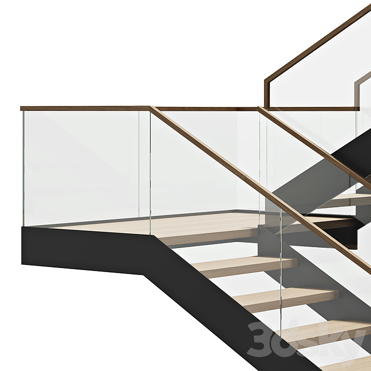 Stairs 3DS Max Model - thumbnail 2