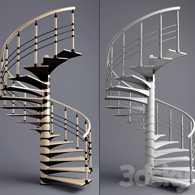 Stairs 3ds Max - thumbnail 1