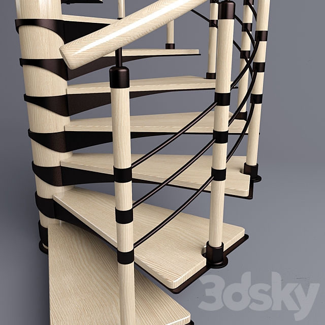 Stairs 3ds Max - thumbnail 2