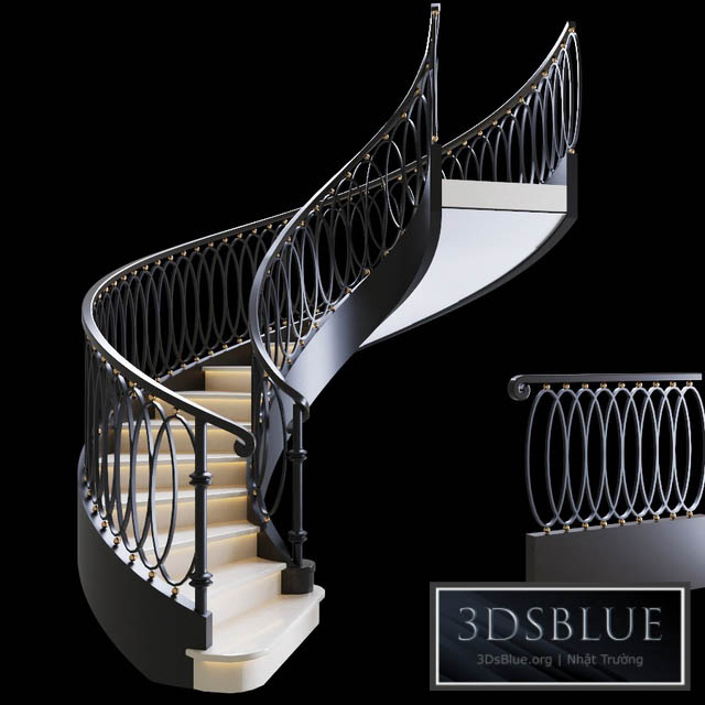 Stairs 3DS Max - thumbnail 3