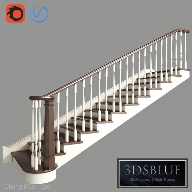 STAIRS 3DS Max - thumbnail 3